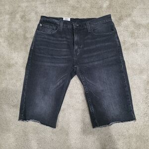 Men's Levi's Black/Gray Jean Shorts